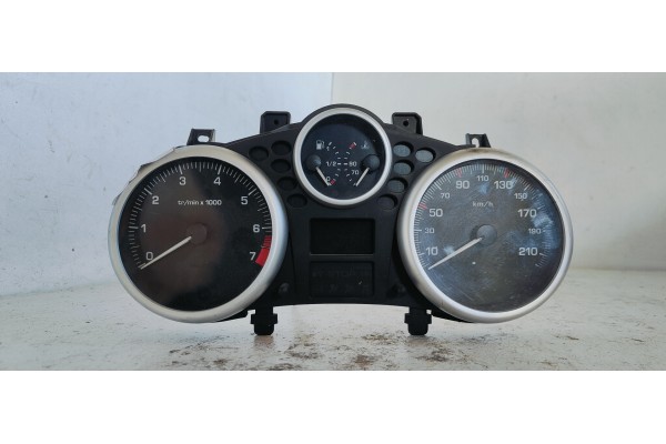 Recambio de cuadro instrumentos para peugeot 206+ 1.1 i 60 referencia OEM IAM 9666636780  