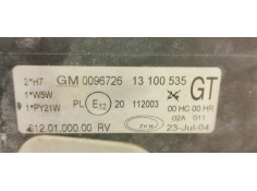 Recambio de faro izquierdo para opel corsa c 1.0i 60 referencia OEM IAM 13100535  