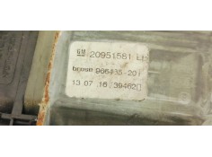 Recambio de elevalunas delantero izquierdo para opel insignia berlina 2.0 cdti 170 fap referencia OEM IAM 20952452  