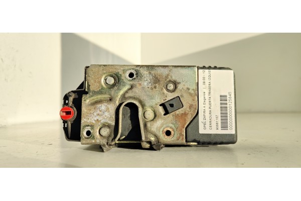 Recambio de cerradura puerta trasera izquierda para opel zafira a elegance referencia OEM IAM 90561157  