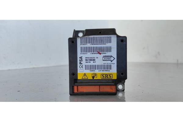 Recambio de centralita airbag para citroen c5 berlina 2.0 hdi exclusive automático referencia OEM IAM 9641968380  