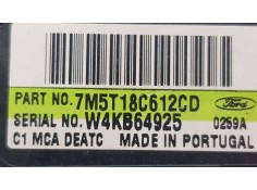 Recambio de mando climatizador para ford kuga (cbv) 2.0tdci 136 4x4 fap referencia OEM IAM 7M5T18C612CD  