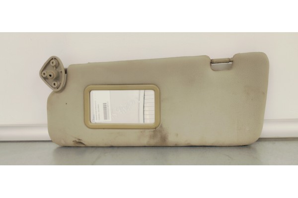 Recambio de parasol izquierdo para ssangyong kyron 2.0 d referencia OEM IAM   