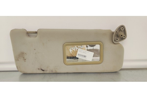 Recambio de parasol derecho para ssangyong kyron 2.0 d referencia OEM IAM   