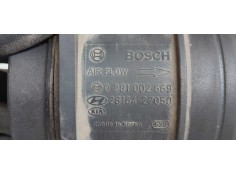 Recambio de caudalimetro para kia cerato 2.0 lx crdi berlina (4-ptas.) referencia OEM IAM 0281002669  