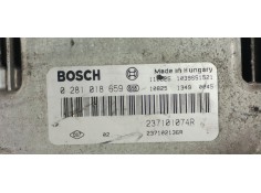 Recambio de centralita motor uce para renault scenic iii 1.6dci 130 fap referencia OEM IAM 237101074R  