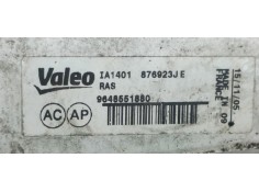 Recambio de intercooler para citroen c4 berlina 1.6 16v hdi fap referencia OEM IAM 9648551880  