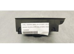 Recambio de mando elevalunas delantero izquierdo para opel insignia berlina 2.0 cdti 170 fap referencia OEM IAM 13222224  