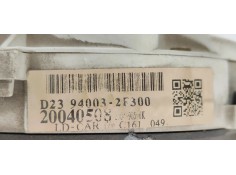 Recambio de cuadro instrumentos para kia cerato 2.0 lx crdi berlina (4-ptas.) referencia OEM IAM 940032F300  