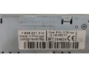 Recambio de sistema audio / radio cd para opel astra h ber. 1.6 16v referencia OEM IAM 13190856 543116246 