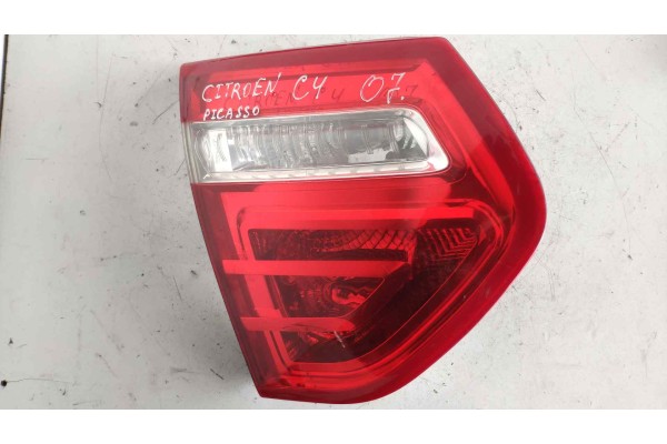 Recambio de piloto trasero izquierdo interior para citroen c4 picasso exclusive referencia OEM IAM 45416 9653547777 