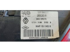 Recambio de piloto trasero derecho para renault clio iv 1.2 referencia OEM IAM 265502631R  