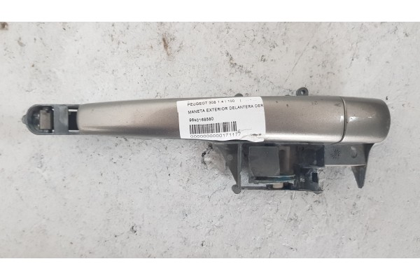 Recambio de maneta exterior delantera derecha para peugeot 308 1.4 i 100 referencia OEM IAM 9680168580  