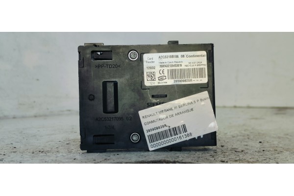 Recambio de conmutador de arranque para renault megane iii berlina 5 p business referencia OEM IAM 285909828R  
