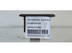 Recambio de interruptor para kia carnival 2.9 crdi cat referencia OEM IAM 967404D100BQ  