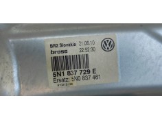 Recambio de elevalunas delantero izquierdo para volkswagen tiguan (5n1) advance referencia OEM IAM 5N1837729E  