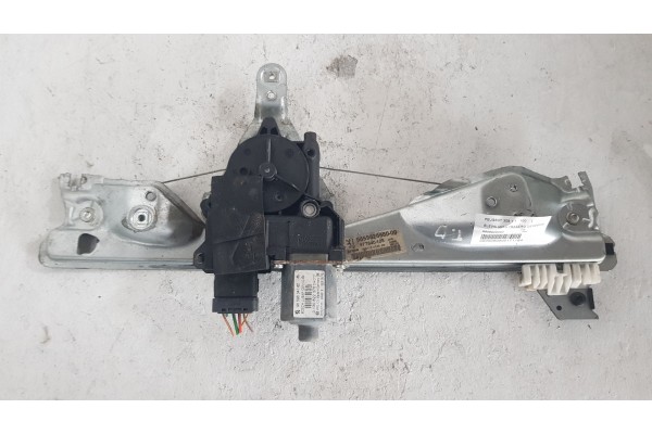 Recambio de elevalunas trasero derecho para peugeot 308 1.4 i 100 referencia OEM IAM 9659826680  