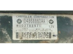Recambio de motor arranque para chrysler voyager (rg) 2.8 crd grand voyager limited referencia OEM IAM 04868860AA  