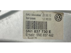 Recambio de elevalunas delantero derecho para volkswagen tiguan (5n1) advance referencia OEM IAM 5N1837730E  
