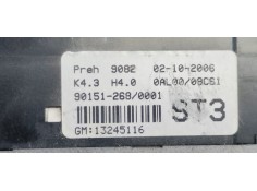 Recambio de mando calefaccion / aire acondicionado para opel astra h ber. 1.6 16v referencia OEM IAM 13245116  