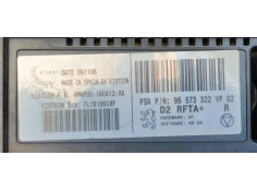 Recambio de mando climatizador para peugeot 407 sport referencia OEM IAM 96573322YP02  