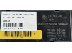 Recambio de caja reles / fusibles para bmw x5 (e53) 3.0d referencia OEM IAM 8380407  