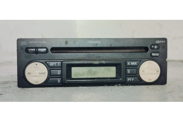 Recambio de sistema audio / radio cd para nissan micra (k12e) 25 aniversario referencia OEM IAM 7645384318  