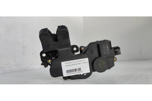 Recambio de cerradura maletero / porton para kia cerato 2.0 lx crdi berlina (4-ptas.) referencia OEM IAM   