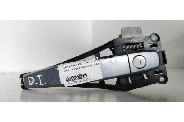 Recambio de maneta exterior delantera izquierda para opel astra h ber. 1.6 16v referencia OEM IAM   
