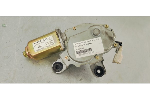 Recambio de motor limpia trasero para hyundai accent (lc) gls referencia OEM IAM 9870025050  