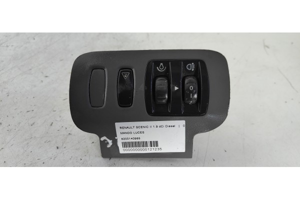 Recambio de mando luces para renault scenic ii 1.9 dci diesel referencia OEM IAM 8200140985  
