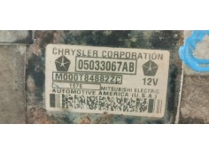 Recambio de motor arranque para chrysler pt cruiser (pt) 2.0 classic referencia OEM IAM 05033067AB  
