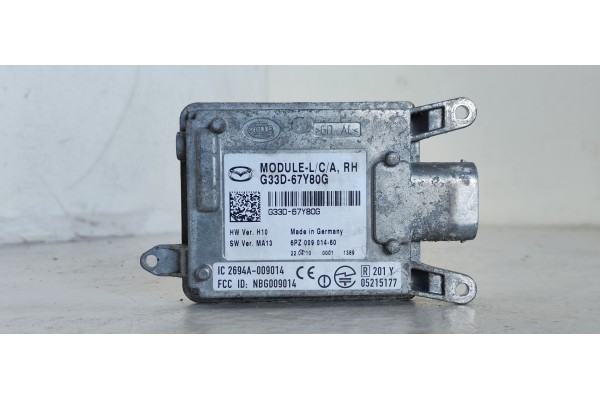 Recambio de modulo electronico para mazda 6 kombi (gh) 2.2 de 163cv sportive referencia OEM IAM G33D67Y80G  