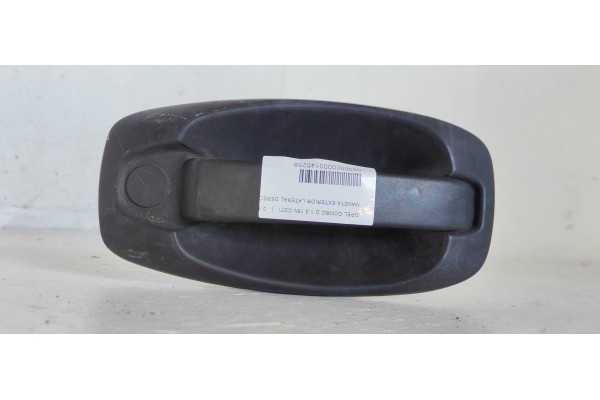 Recambio de maneta exterior lateral derecha para opel combo d kasten l1h1 2,2t referencia OEM IAM   