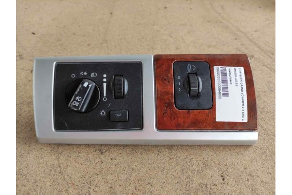 Recambio de mando luces para chrysler grand voyager 2.8 crd cat referencia OEM IAM P04602764AB 30971ST 