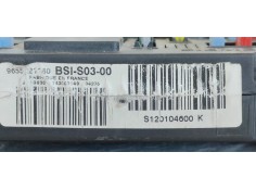 Recambio de caja reles / fusibles para peugeot 407 st confort referencia OEM IAM S120104600K  