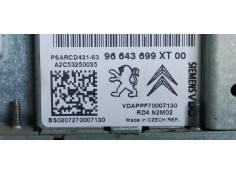 Recambio de sistema audio / radio cd para peugeot 207 1.4 i 95 referencia OEM IAM 96643699XT  