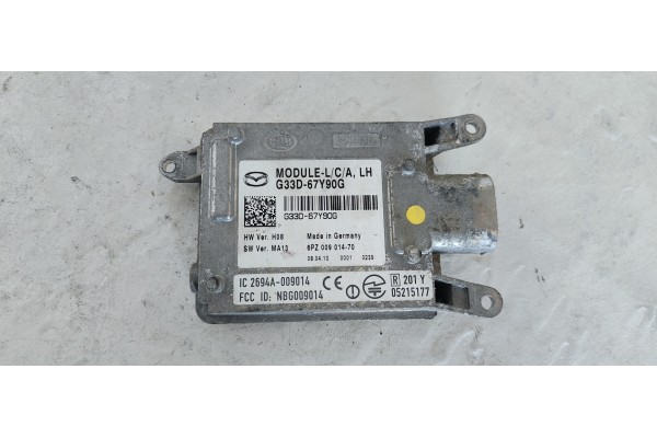Recambio de modulo electronico para mazda 6 kombi (gh) 2.2 de 163cv sportive referencia OEM IAM G33D67Y90G  