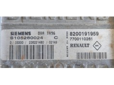Recambio de centralita motor uce para renault megane i scenic (ja0) 1.6 referencia OEM IAM 8200191959  