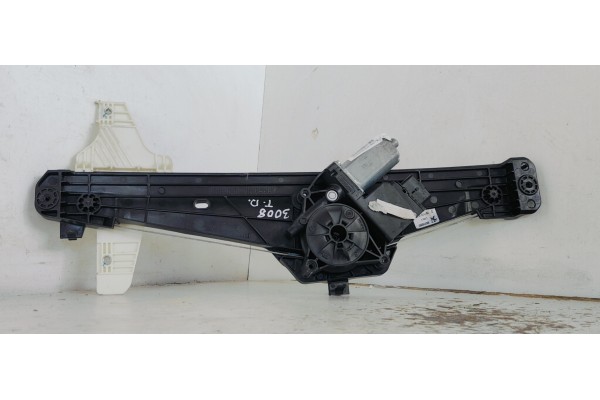 Recambio de elevalunas trasero derecho para peugeot 3008 allure pack referencia OEM IAM   
