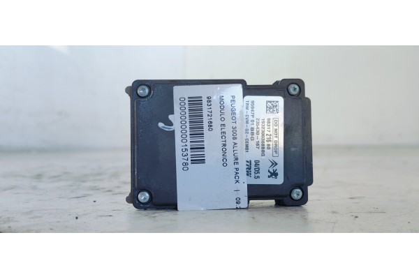 Recambio de modulo electronico para peugeot 3008 allure pack referencia OEM IAM 9831721680  