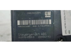 Recambio de abs para opel astra h berlina enjoy referencia OEM IAM 13157576BE  