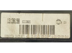 Recambio de mando climatizador para opel vectra c berlina comfort referencia OEM IAM 13138198  
