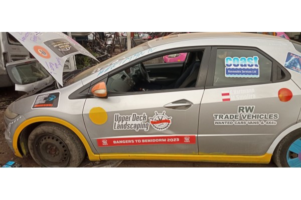 Recambio de puerta delantera izquierda para honda civic berlina 5 (fk) 1.4 dsi cat referencia OEM IAM   