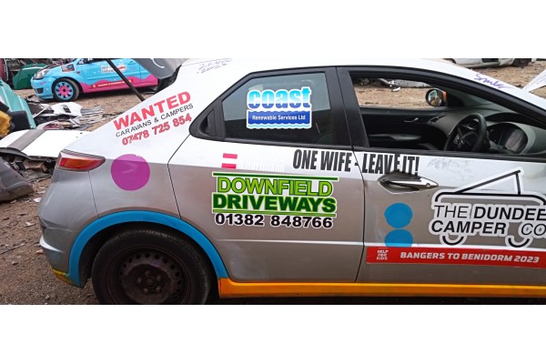 Recambio de puerta trasera derecha para honda civic berlina 5 (fk) 1.4 dsi cat referencia OEM IAM   