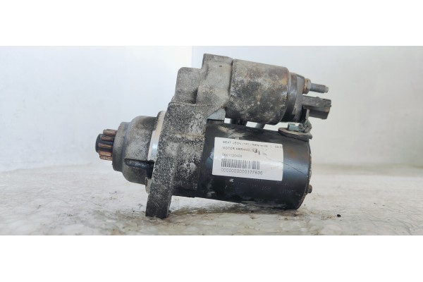 Recambio de motor arranque para seat leon (1p1) reference referencia OEM IAM 0001120408  