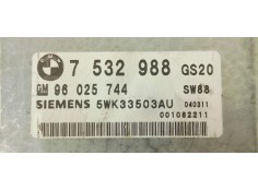 Recambio de centralita cambio automatico para bmw x3 (e83) 3.0d 204 4x4 referencia OEM IAM 7532988  