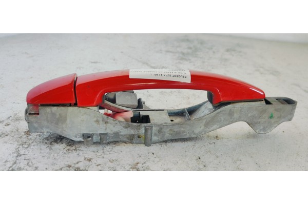 Recambio de maneta exterior trasera derecha para peugeot 207 1.4 i 95 referencia OEM IAM 9680656580  