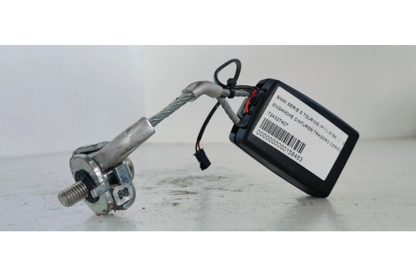 Recambio de enganche cinturon trasero derecho para bmw serie 5 touring (f11) 518d referencia OEM IAM 724327407  