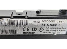 Recambio de caja reles / fusibles para renault scenic ii 1.9 dci diesel referencia OEM IAM 8200351184  